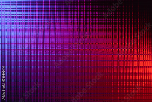Wallpaper Mural Abstract background with vertical lines and a gradient of purple and red light, creating a futuristic and energetic atmosphere Torontodigital.ca