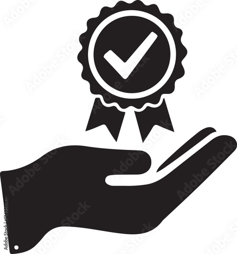 Quality control set of web icons in line style. Quality Check computing icons for web and mobile app.
