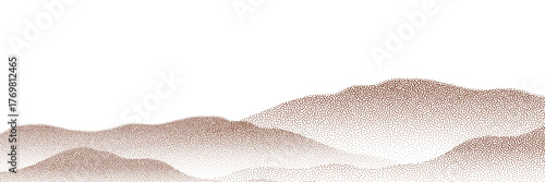 Gradient dots coal shadow effect with airbrush sprays and photocopy effect.