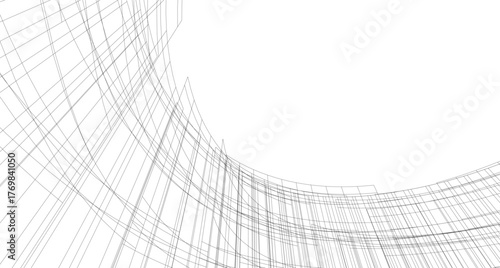Architecture building abstract vector illustration