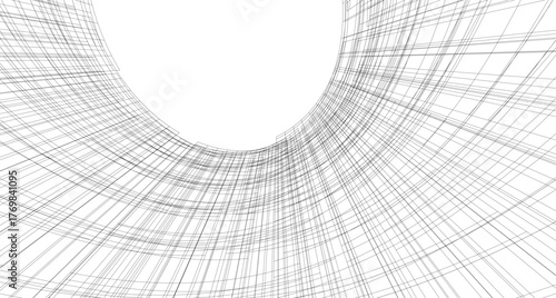 Architecture building abstract vector illustration