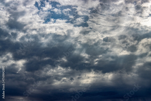 Canvas Print sky and clouds