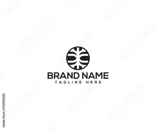 Abstract Logo: A modern, minimalist logo design, perfect for establishing a distinct visual identity for a new or existing brand.
