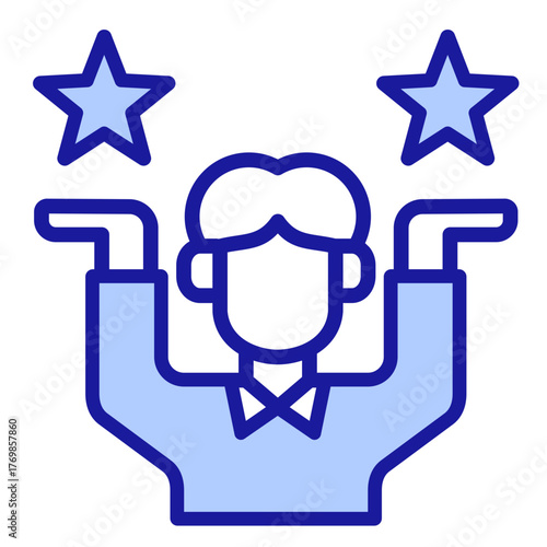Competence Icon Element For Design

