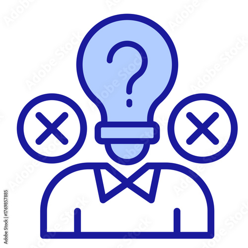 Emptiness Icon Element For Design