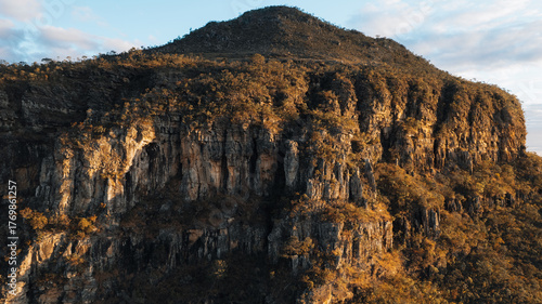 sunset in the mountains, Chapada dos Veadeiros, Goias, Brazil