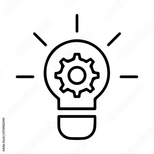 Gear Light Bulb Idea