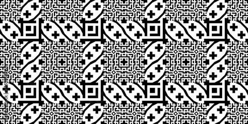 Art Deco Geometric Design Pattern for Seamless Transparent Background Template