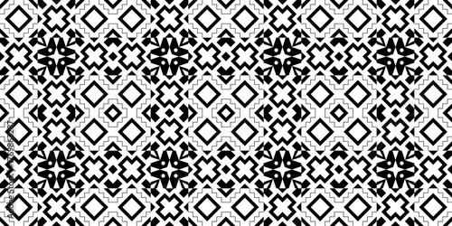 Art Deco Geometric Design Pattern for Seamless Transparent Background Template