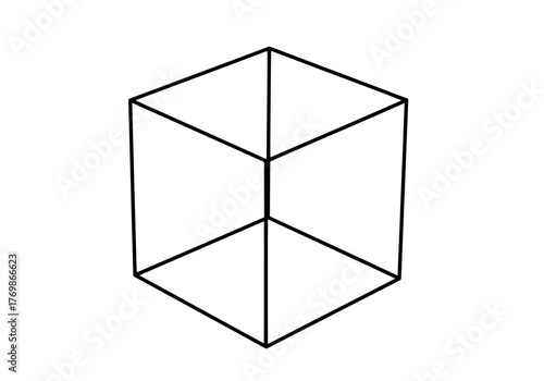 Isometric Cube Icon Modern Design for Business and Technology Graphics