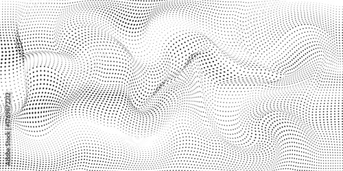 high quality vector halftone dot pattern radiant burst in black and white, ideal for marketing banners and product backgrounds.eps 10