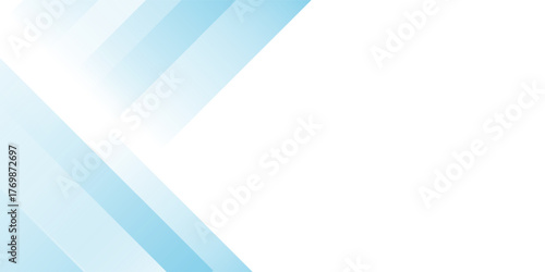 Paper Cut Blue color background abstract art vector