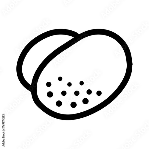 Potato Outline Icon