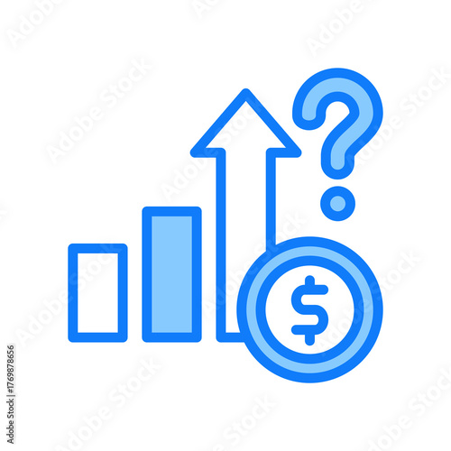 Forecast blue icon 