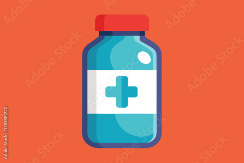 Bottle with medication