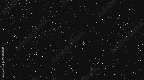 Beautiful snow fall animation with alpha channel, snowfall overlay effect ideal for Christmas, holidays, winters, promos and decoration. Greeting or festive aesthetic, Calm motion, Windy Snowfall