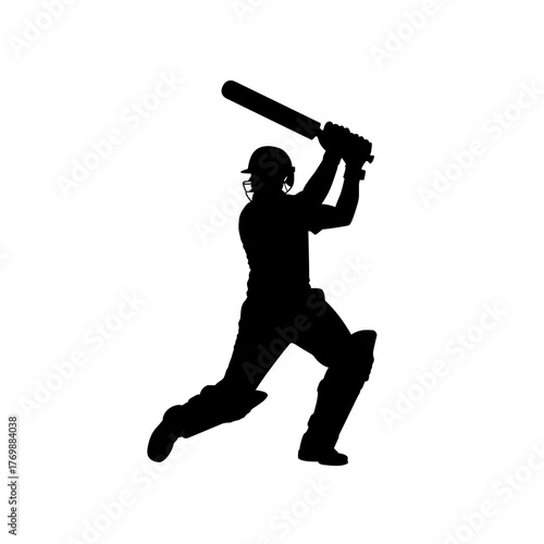 Focused baseball batter preparing strong swing for next hit.