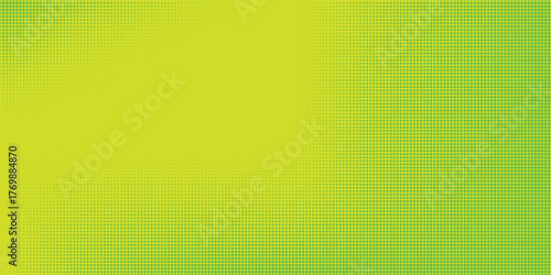 Dots halftone yellow green color pattern gradient texture background eps10