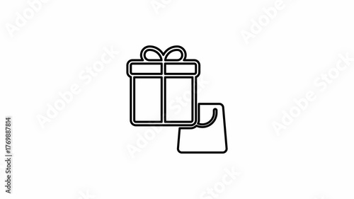 The gift icon is displayed on a white background.