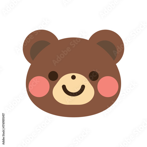 かわいいくまのベクターイラスト