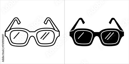 Eyeglasses icon