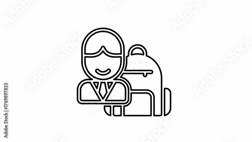 The classmate icon is displayed on a white background.