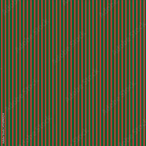 Seamless pattern in Christmas red and green tones