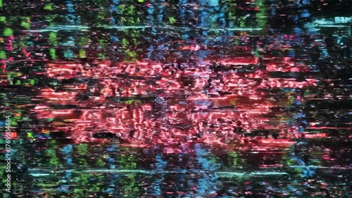 System Failure Glitch - A Digital Breakdown Visual.