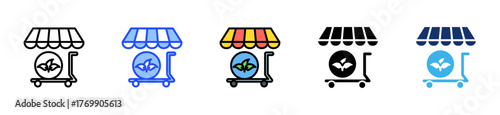 Ethical Sourcing Icon Collection With Multiple Styles