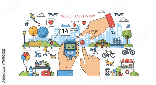 Smartwatch app interface design with diverse icons for urban lifestyle and activities vector