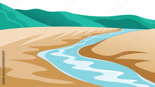 river sand fine detailed texture design.