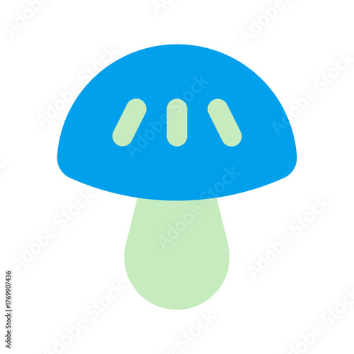 mushroom duo tone icon