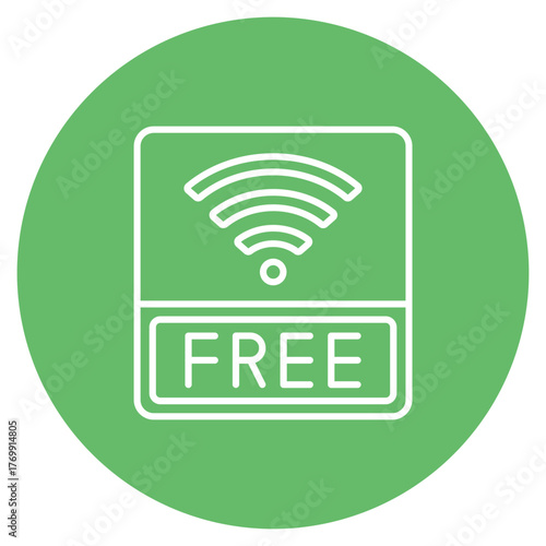 Free wifi Icon
