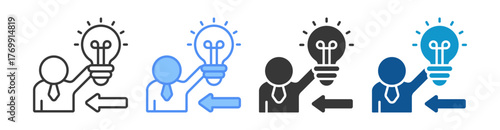 Proactive Icon Set Multiple Style Collection