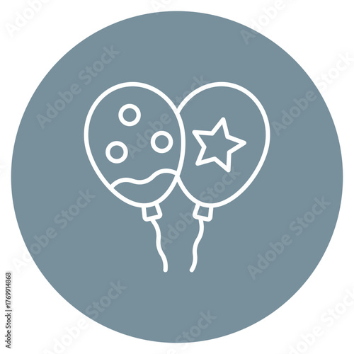 Balloons Icon