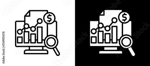 Financial Analysis doublestyle icon