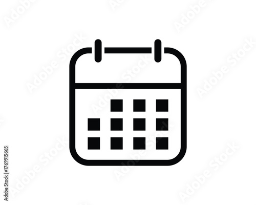 calendar icon vector