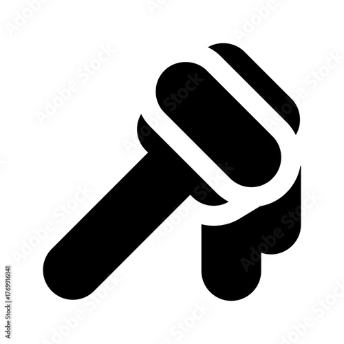 honey glyph icon