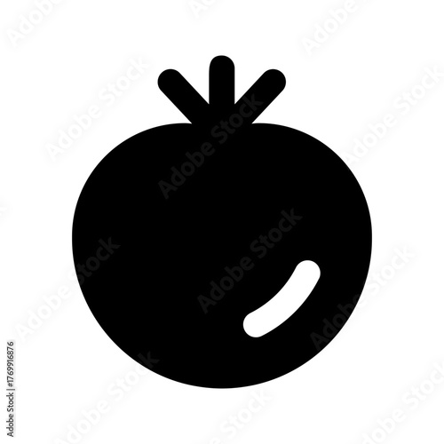 tomato glyph icon