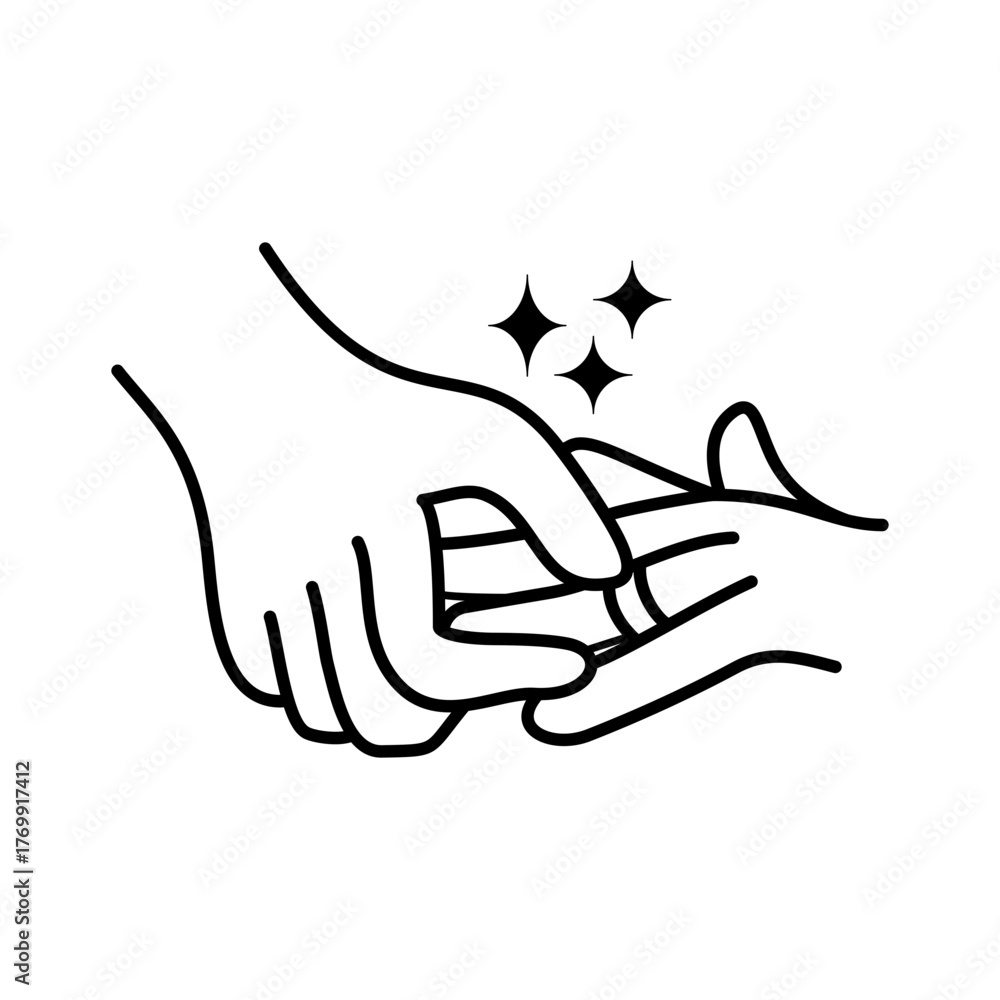 Obraz premium Engagement Icon