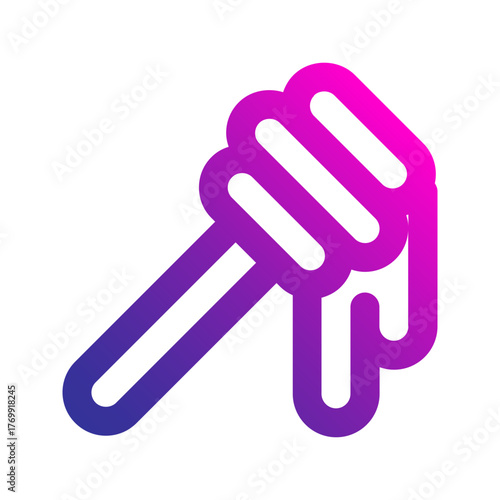 honey gradient icon