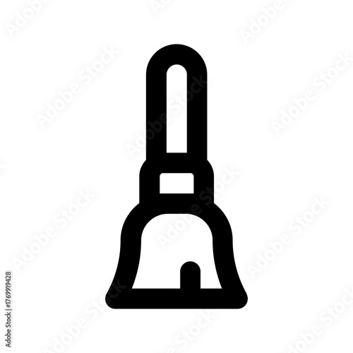 broom line icon