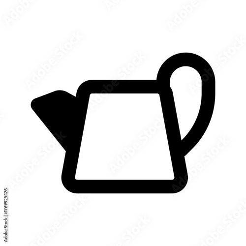 watering can line icon