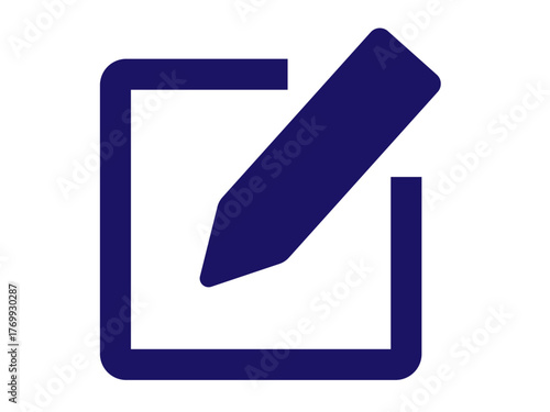 編集のアイコン（入力のマーク）