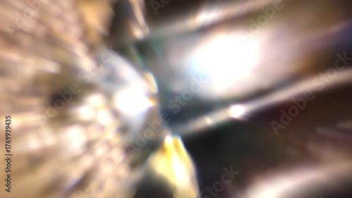 Warm Bokeh Orange and Amber Light Overlay Effect.