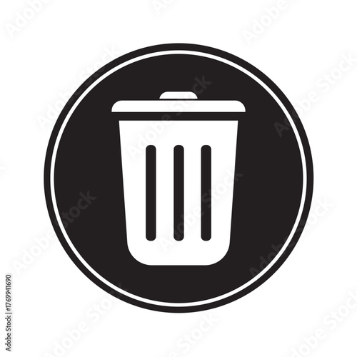 rubbish bin icon
