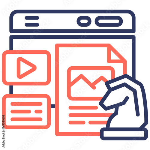 Content Strategy Icon
