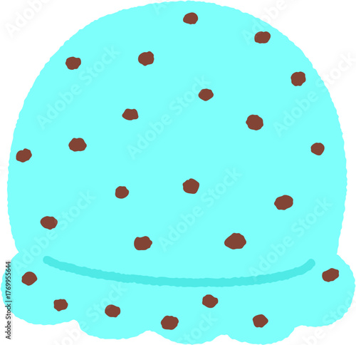 mint chocolate ice cream