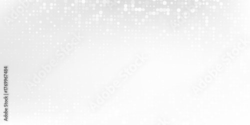 Modern dot transparant silver mesh foil background with metal mirror texture. Chrome gradient surface modern abstract simple art