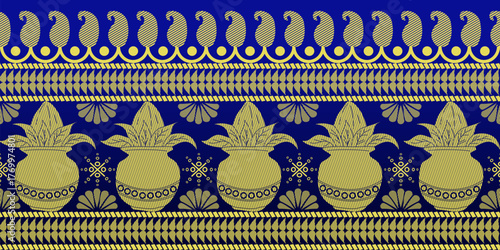 beautiful graphic saree design and this sari design is in Indian style which is for textile fashion industry and it can be used as wallpaper backdrop and website bg this style is originated in india 